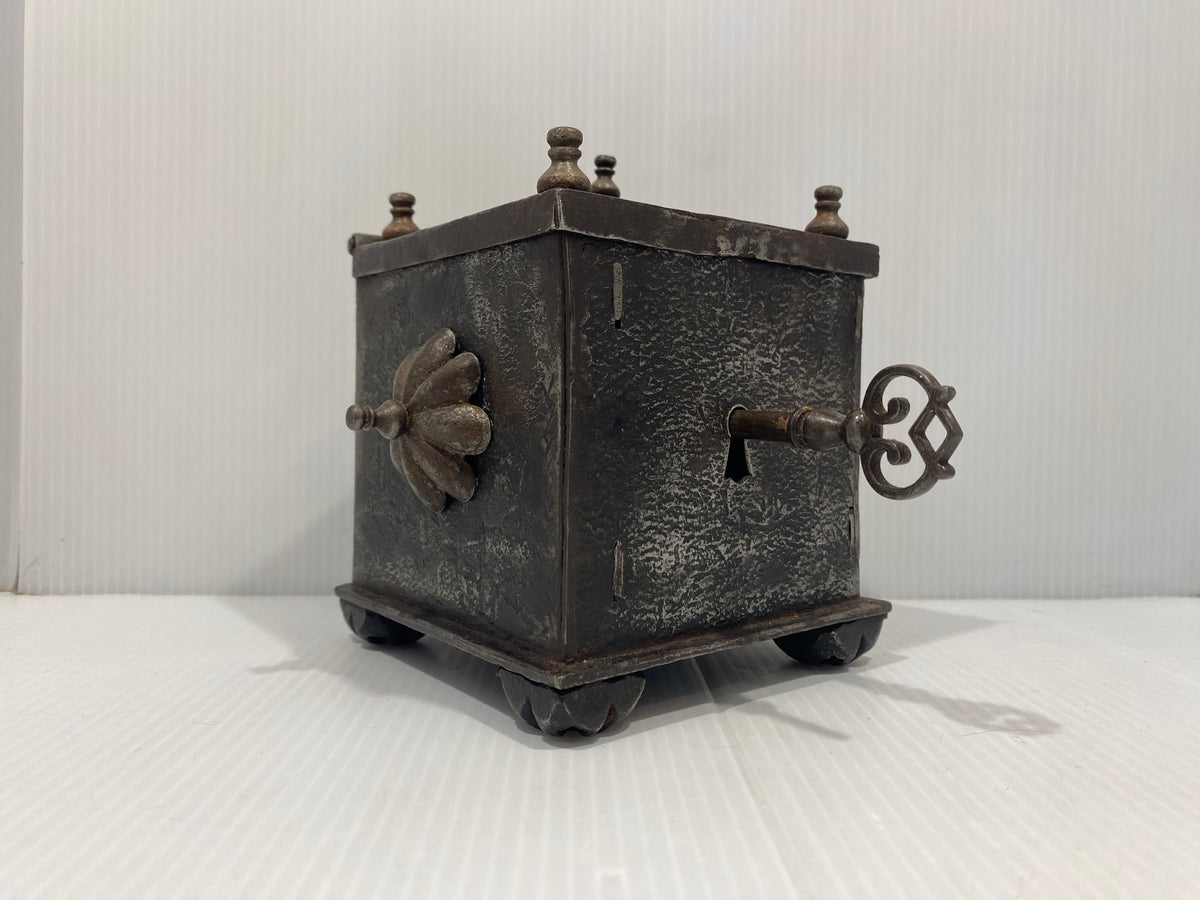 Rare small Iron Money Chest / Armada Chest – 17th Century. – Iapello Arts &  Antiques