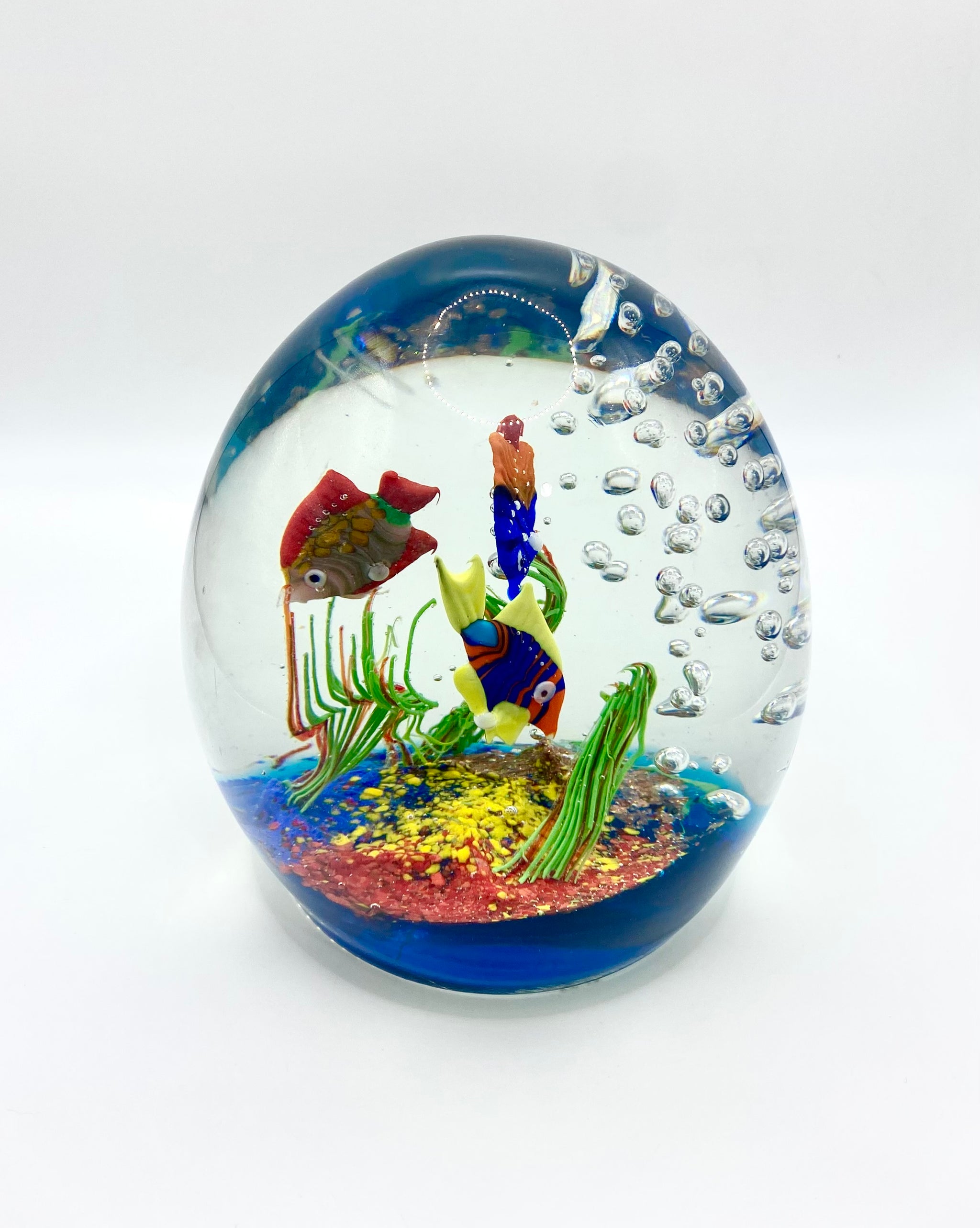 Murano Fish on sale Aquarium Glass Paperweight