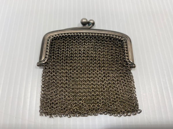 Buy Antique Whiting & Davis Co. Silver Victorian Mesh Purse Handbag  Wristlet Change/ Coin Online in India - Etsy