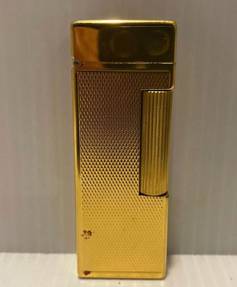 1950s DUNHILL Gold AUTO ROLLALITE, patrol lighter – Iapello Arts & Antiques
